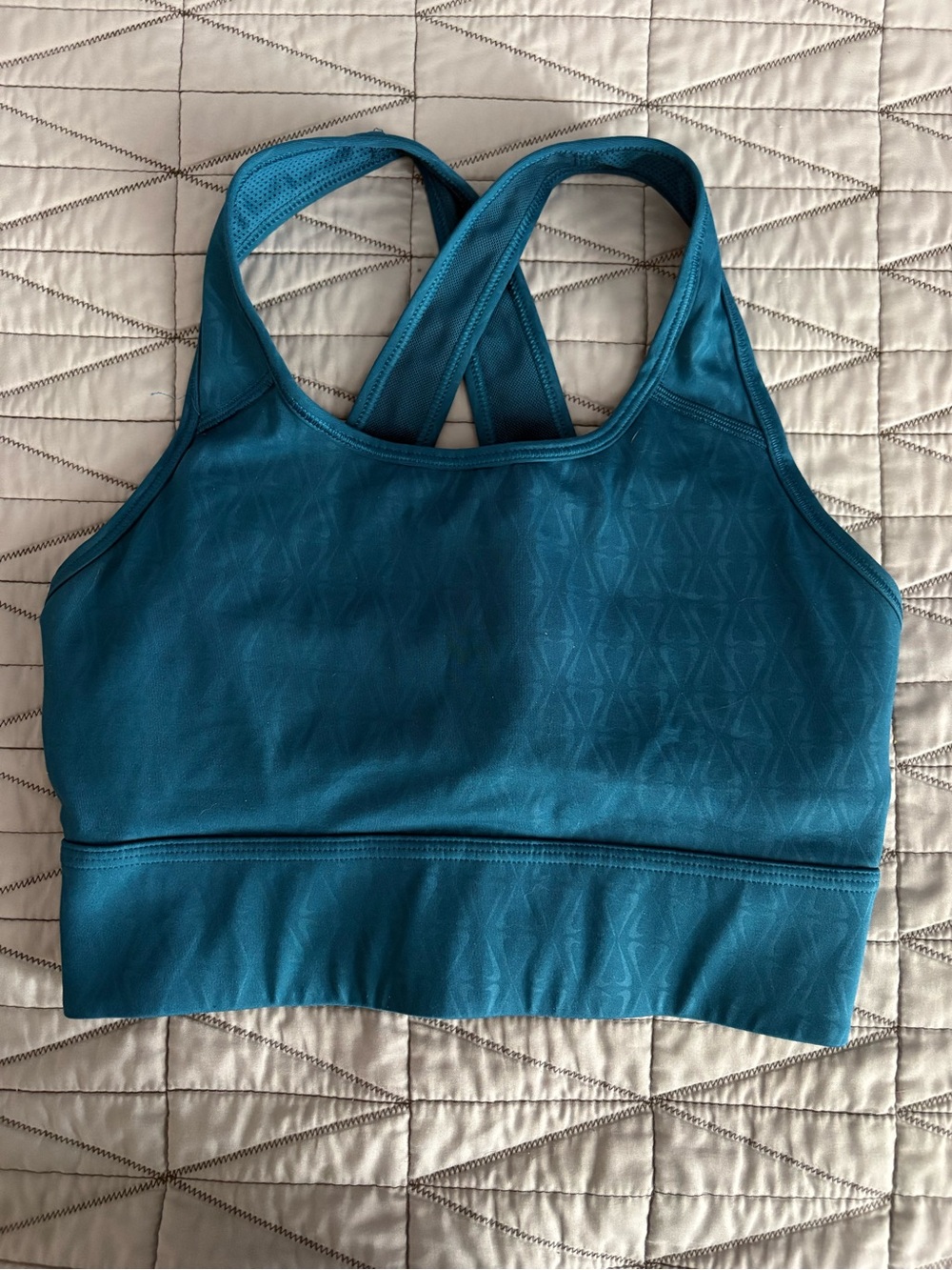 Nike Teal Crossback Sports Bra